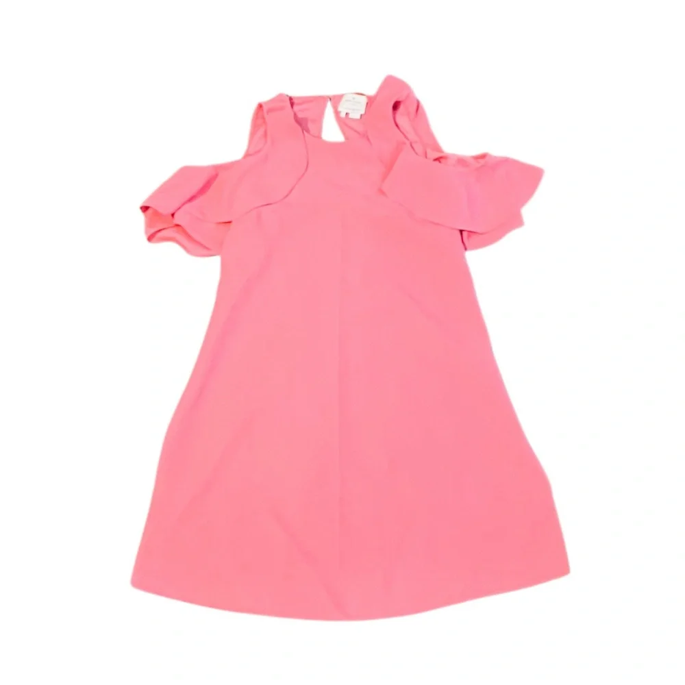 Kate Spade New York Cold Shoulder Crepe Dress Size M